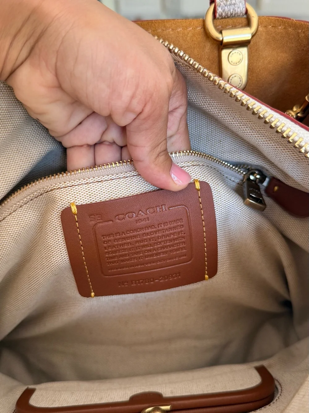 Coach pre owned